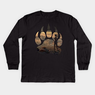 Tomb Raider - Clues Kids Long Sleeve T-Shirt